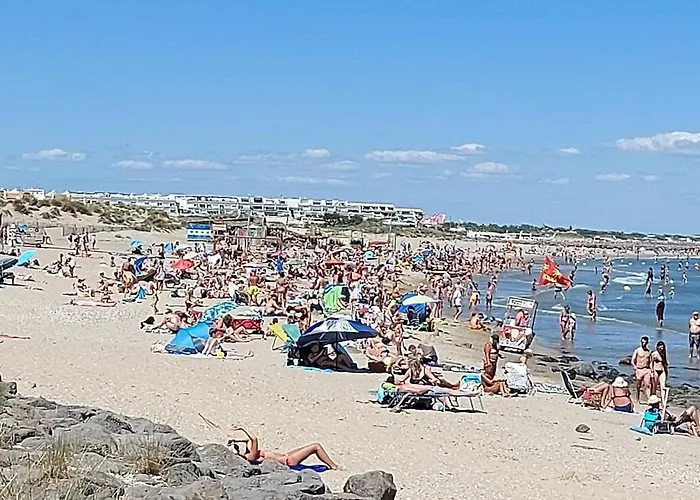 Cap D'agde, Bord De Mer, 50 M De La Roquille, Climatise Et Wifi, בית נופש *